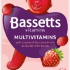 Bassetts Multivitamins Strawberry Flavour 3 - 6 Years Pack Of 30 -Medical Care bassetts multivitamins strawberry flavour 3 6 years pack of 30 welzo