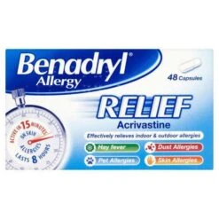 Benadryl Allergy Relief 8mg Capsules