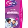 Calpol Infant Suspension, Paracetamol Medication, For 2+ Months, Strawberry Flavour