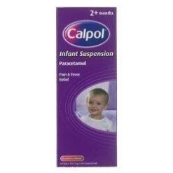 Calpol Infant Suspension Strawberry Flavour 2+ Months 200ml