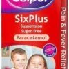 Calpol SixPlus Sugar Free Suspension Strawberry Flavour 6+ Years 200ml
