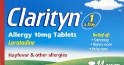 Clarityn 1 A Day Allergy 10mg Tablets Pack Of 30