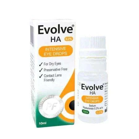 Evolve HA 0.2% Intensive Eye Drops 10ml 3 Evolve HA 0.2% Intensive Eye Drops 10ml
