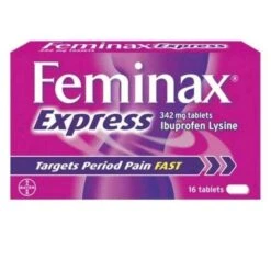 Feminax Express Tablets 342mg Pack Of 16