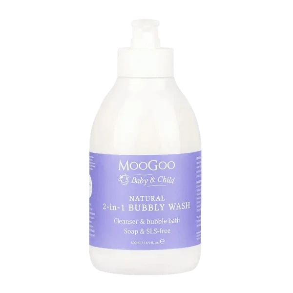 MooGoo Mini Moo Bubbly Wash 500ml 3 MooGoo Mini Moo Bubbly Wash 500ml