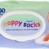 Nappy Sacks Bags Pack Of 100 2 Nappy Sacks Bags Pack Of 100 -Medical Care nappy sacks bags pack of 100 welzo