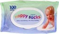 Nappy Sacks Bags Pack Of 100