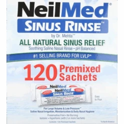 NeilMed Sinus Rinse Refill Sachets Pack Of 120
