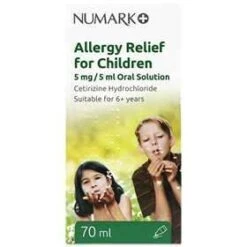 Numark Allergy Relief For Children Oral Solution 70ml