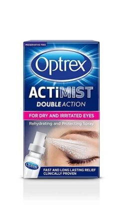 Optrex Actimist Double Action Spray For Dry And Irritated Eyes 10ml