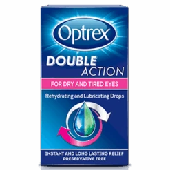 Optrex Double Action Drops For Dry Tired Eyes