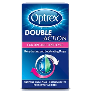 Optrex Double Action Drops For Dry Tired Eyes 3 Optrex Double Action Drops For Dry Tired Eyes