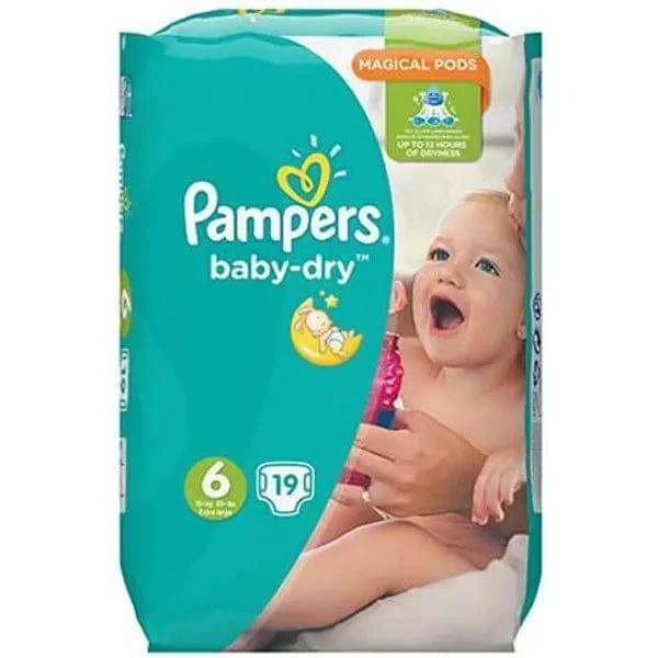 Pampers Baby Dry (unisex) Extra Large Pack Of 19 3 Pampers Baby Dry (unisex) Extra Large Pack Of 19