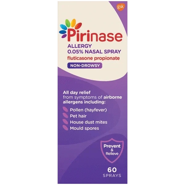 Pirinase Hayfever Nasal Spray 60 Dose 3 Pirinase Hayfever Nasal Spray 60 Dose