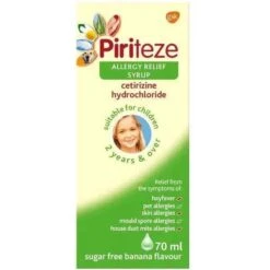Piriteze Allergy Relief Syrup 70ml