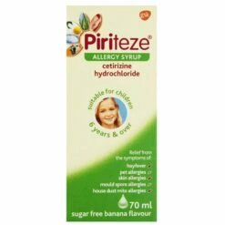 Piriteze Allergy Syrup One-A-Day 70ml