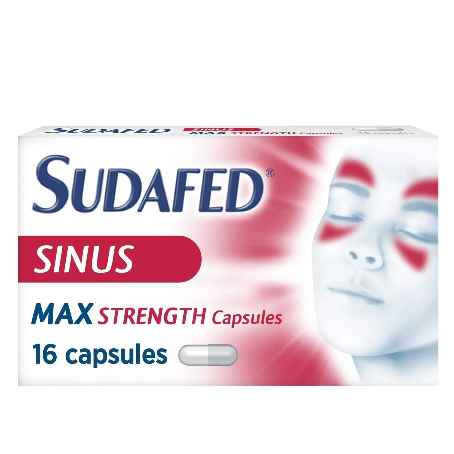 Sudafed Sinus Max Strength Capsules Pack Of 16 3 Sudafed Sinus Max Strength Capsules Pack Of 16