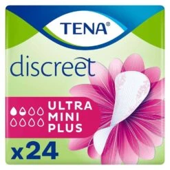 TENA Discreet Ultra Mini Plus Pack Of 24