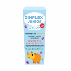 Zinplex Junior Syrup Sugar Free 200ml